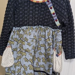 Matilda Jane Monroe Hooded Dress Heart Soul Pride Character Counts size 4.